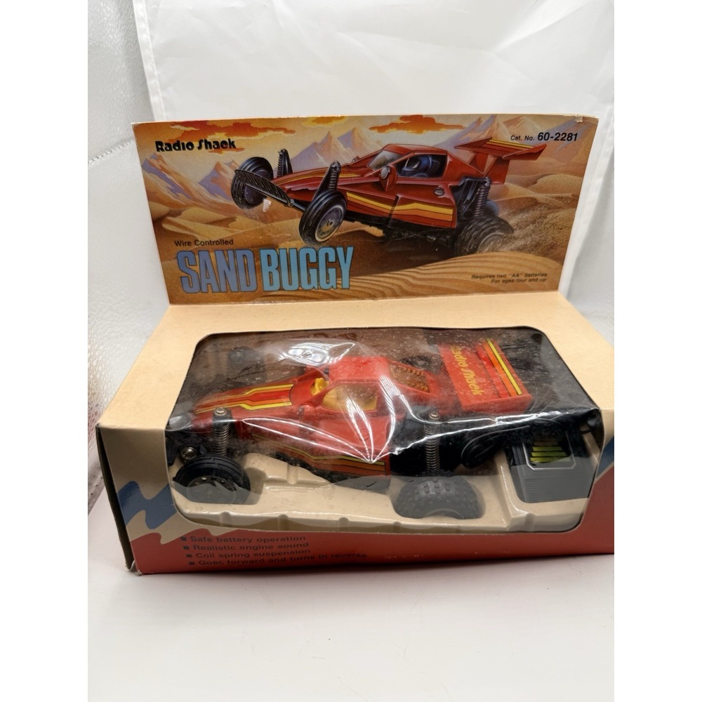 NEW Radio Shack Wire Controlled Sand Buggy #60-2281 (N5) Vintage